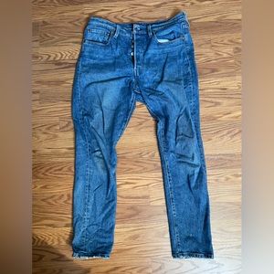 Levi’s 501 button fly jeans